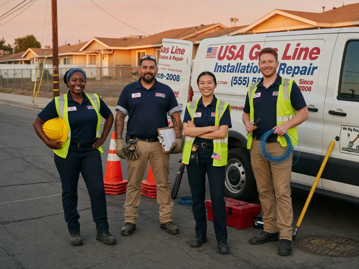 Gas Line Installation company in Freeland, PA